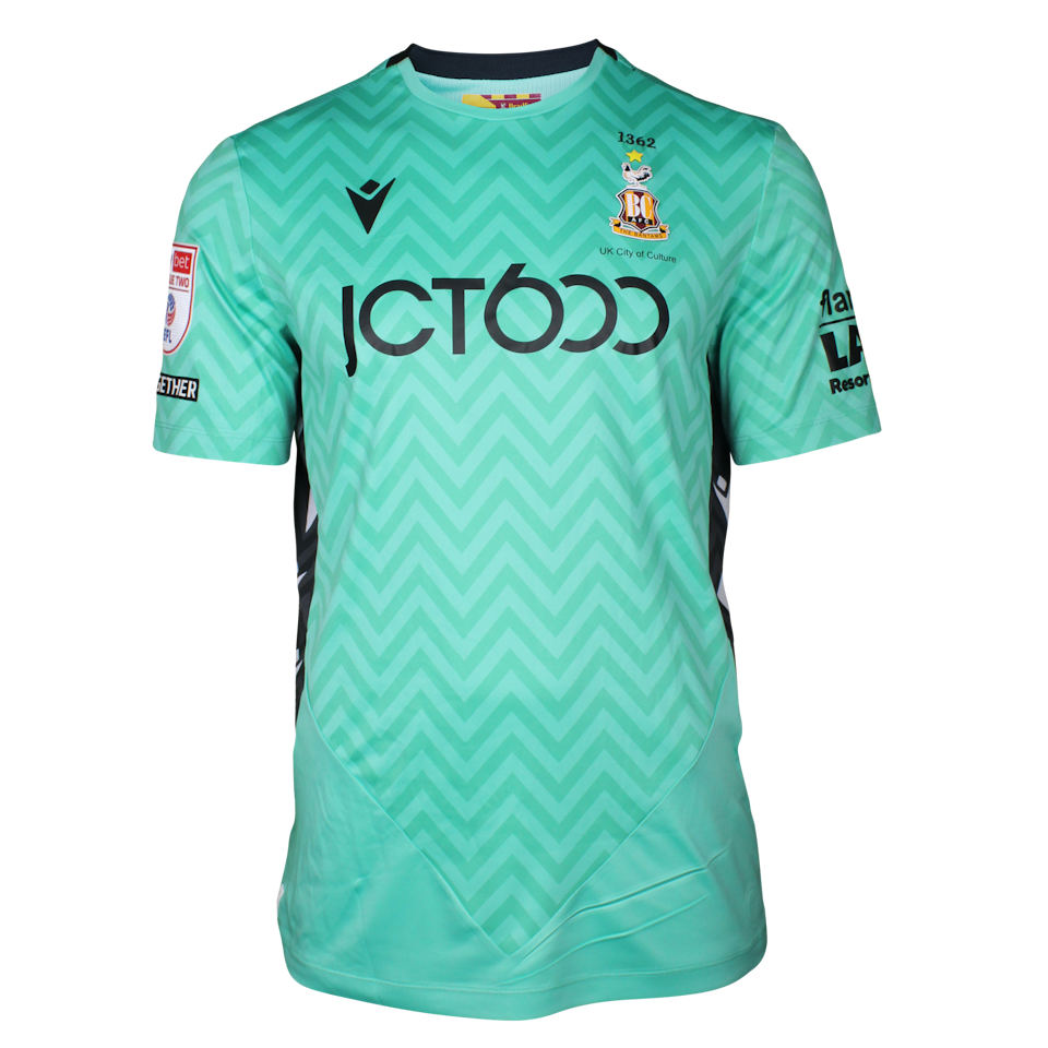 Sam Walker  Bradford City shirt