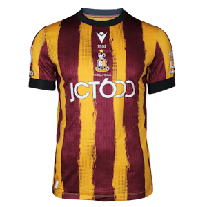 Brad Halliday Bradford City shirt