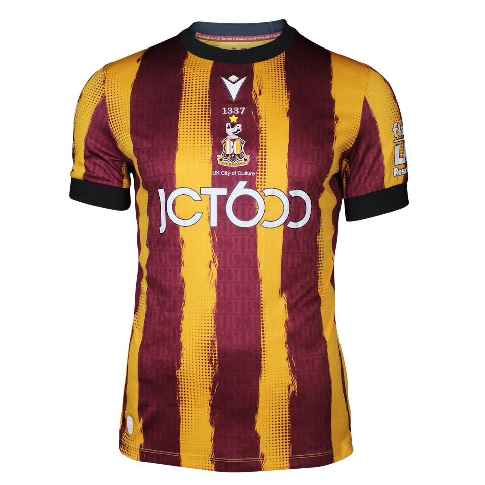 Richard Smallwood Bradford City shirt