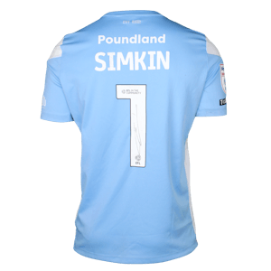 Tommy Simkin Walsall shirt