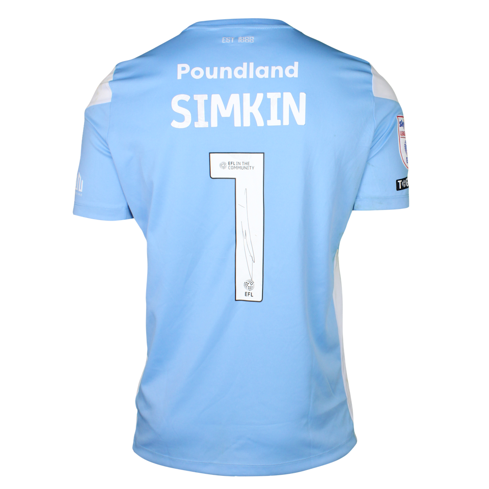 Tommy Simkin Walsall shirt