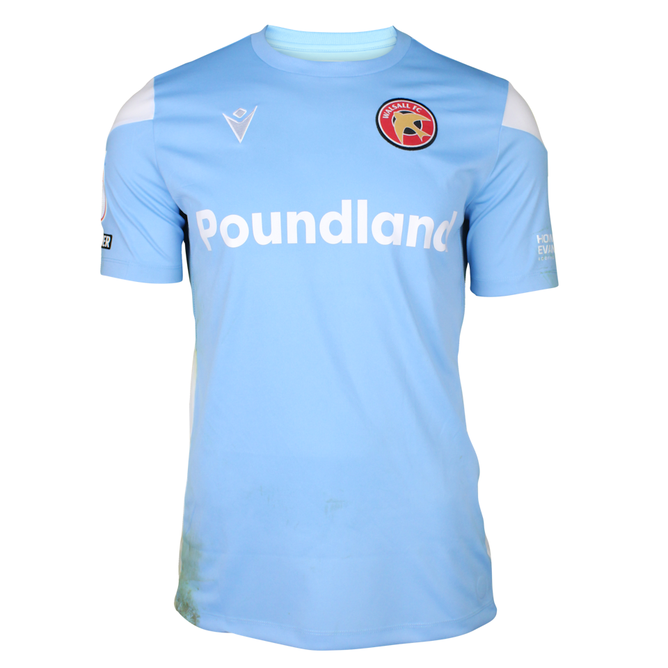 Tommy Simkin Walsall shirt