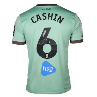 来自Derby County的Eiran Cashin球衣