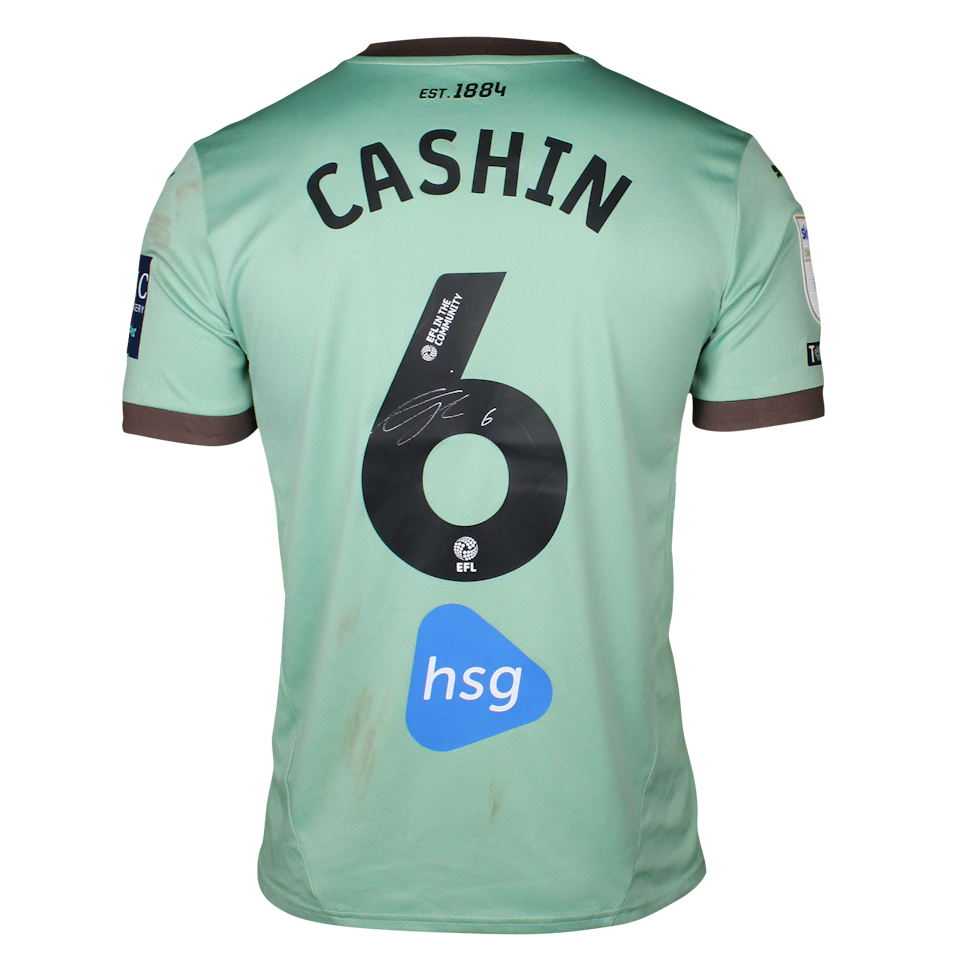 来自Derby County的Eiran Cashin球衣