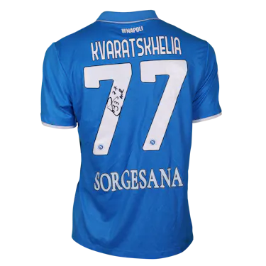Khvicha Kvaratskhelia SSC Napoli shirt