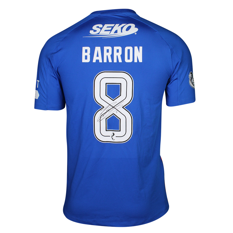 Connor Barron Rangers shirt