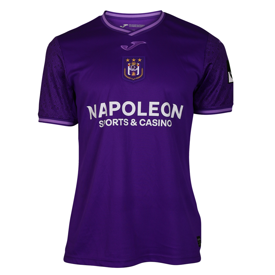 Mathias Zanka Jørgensen RSC Anderlecht camisa.