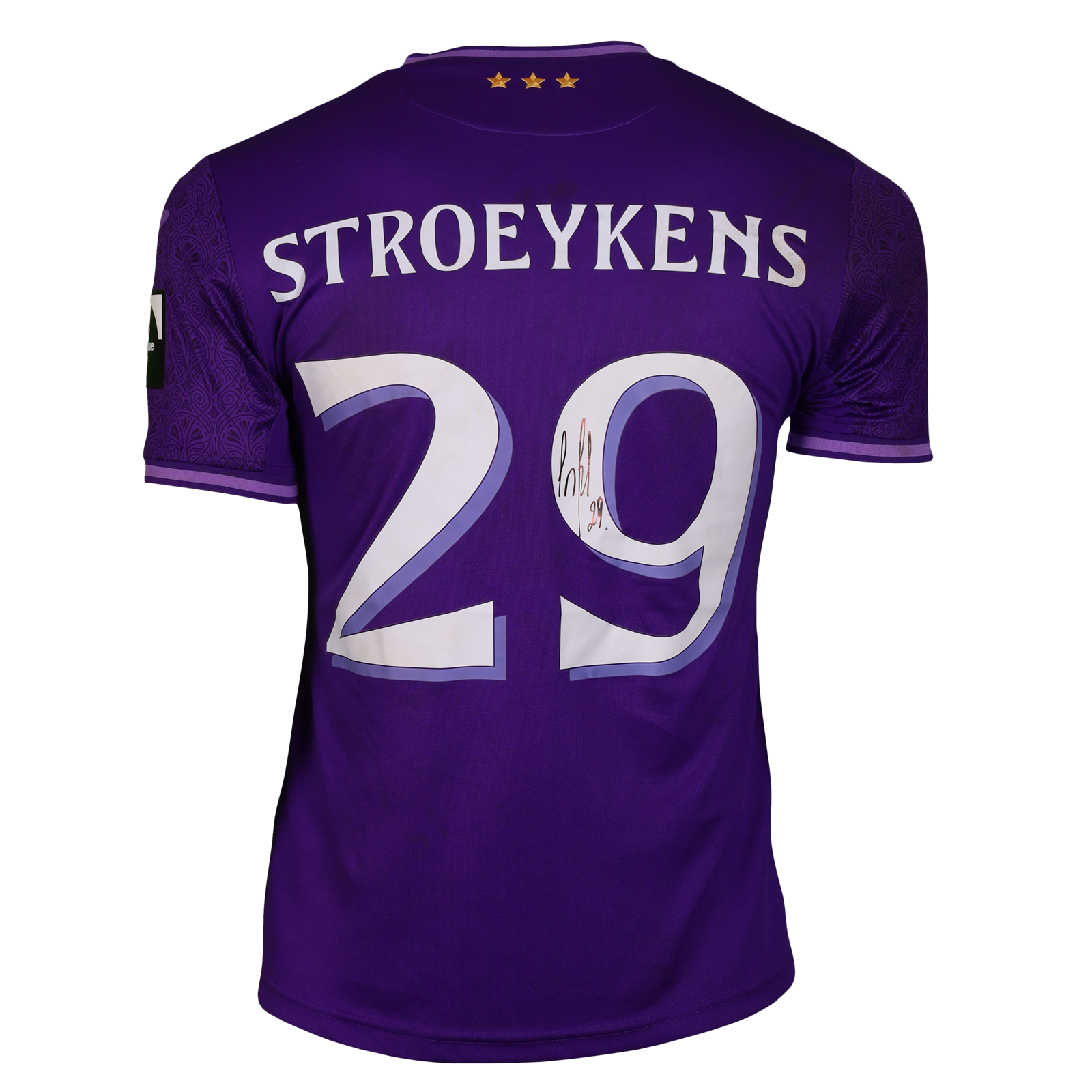 Mario Stroeykens RSC Anderlecht shirt