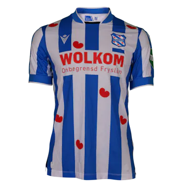 SC Heerenveen 팀의 Nikolai Søyset Hopland 셔츠