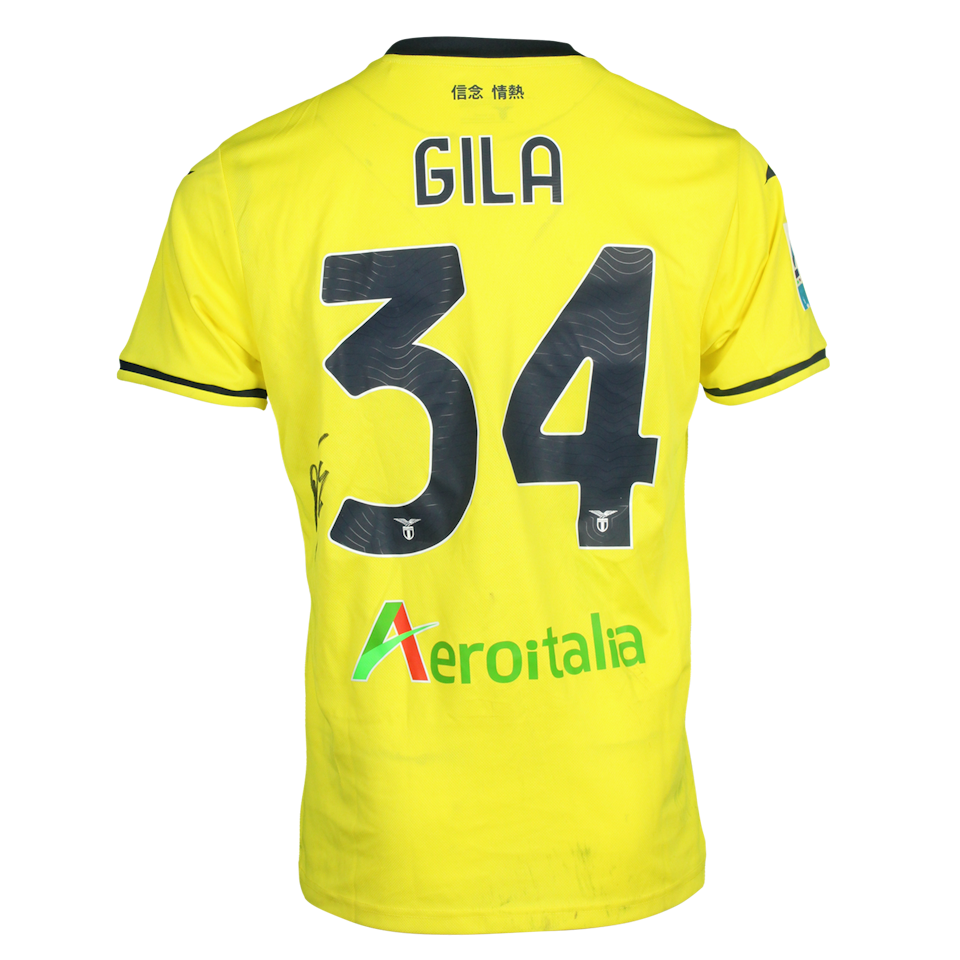 Mario Gila Fuentes Lazio shirt