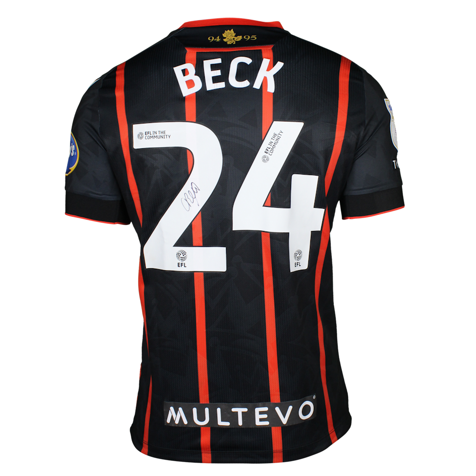 Owen Beck Blackburn Rovers shirt
