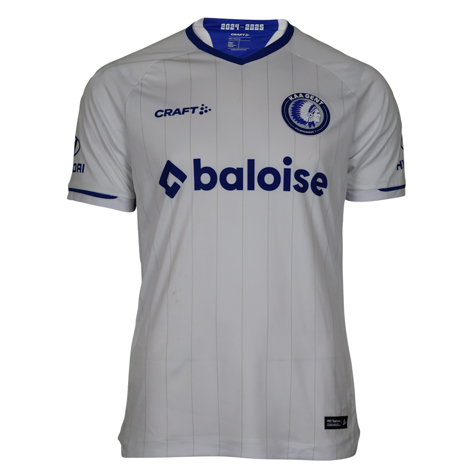 Mathias Delorge-Knieper KAA Gent shirt