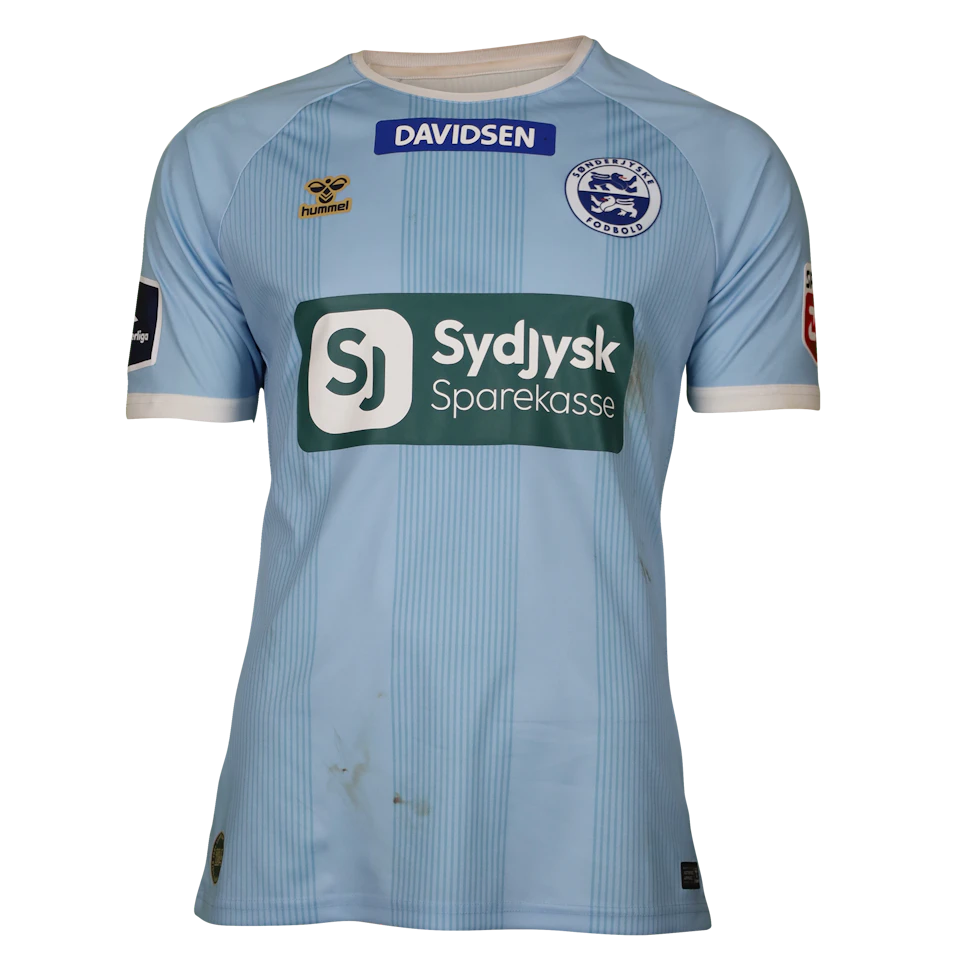 来自Sønderjyske Fodbold的Maxime Soulas球衣