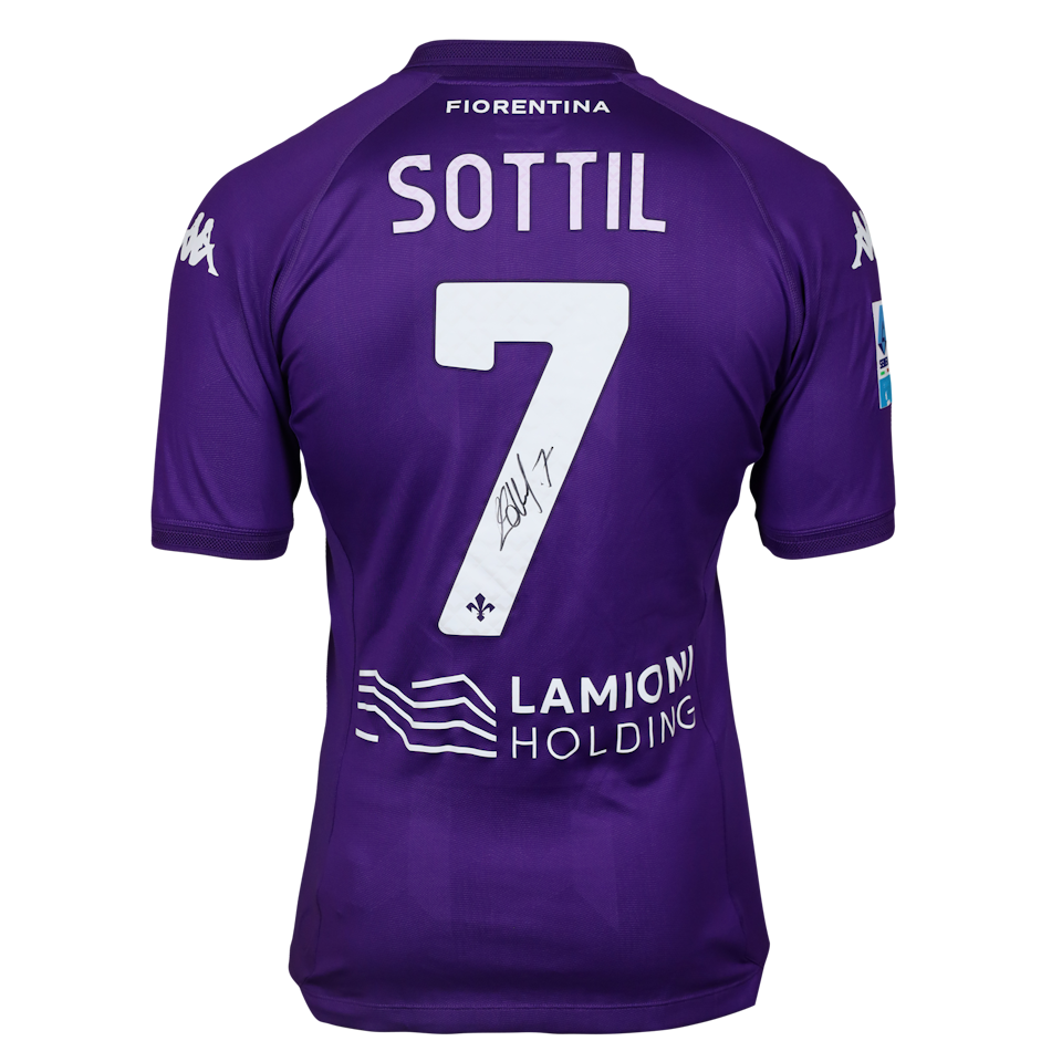 Riccardo Sottil Fiorentina camisa.