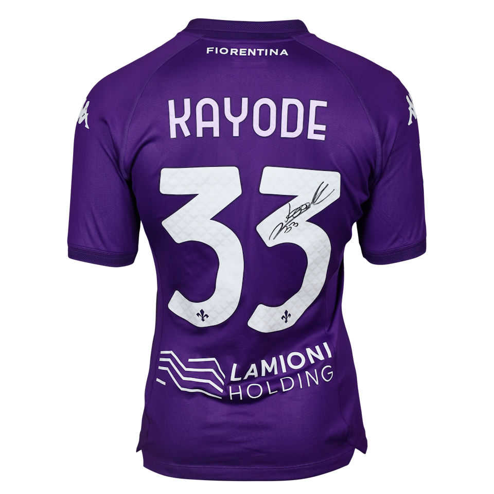 Michael Olabode Kayode Fiorentina shirt
