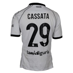 Francesco Cassata Spezia Calcio shirt