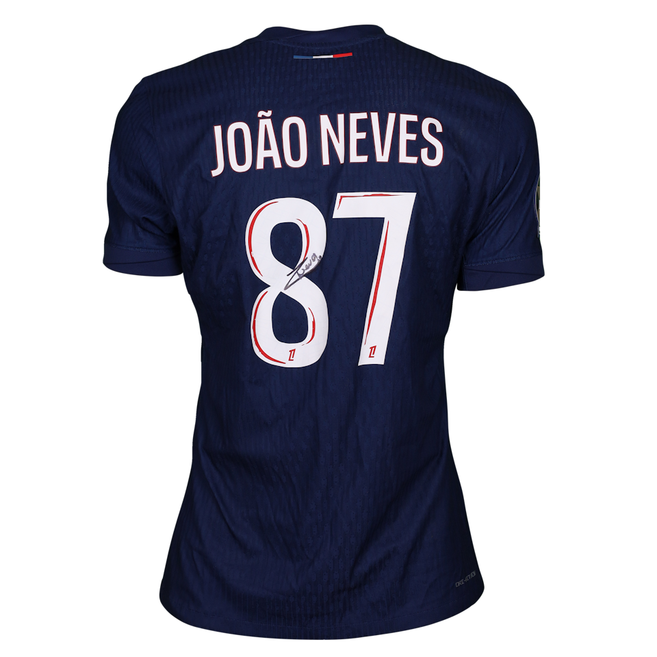 João Neves Paris Saint-Germain shirt