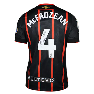 来自Blackburn Rovers的Kyle McFadzean球衣