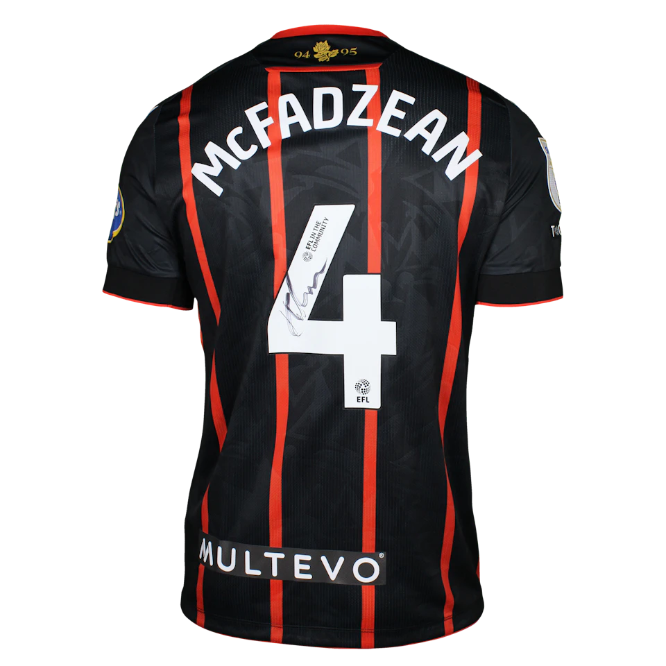 来自Blackburn Rovers的Kyle McFadzean球衣