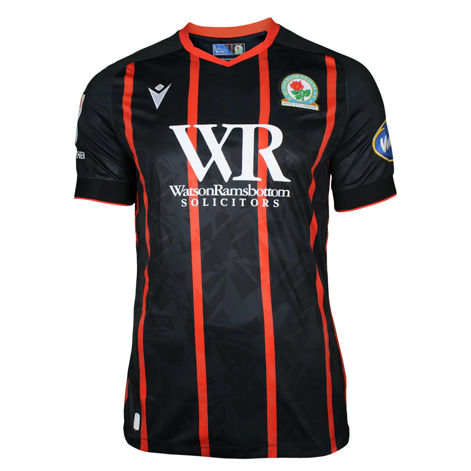 来自Blackburn Rovers的Kyle McFadzean球衣