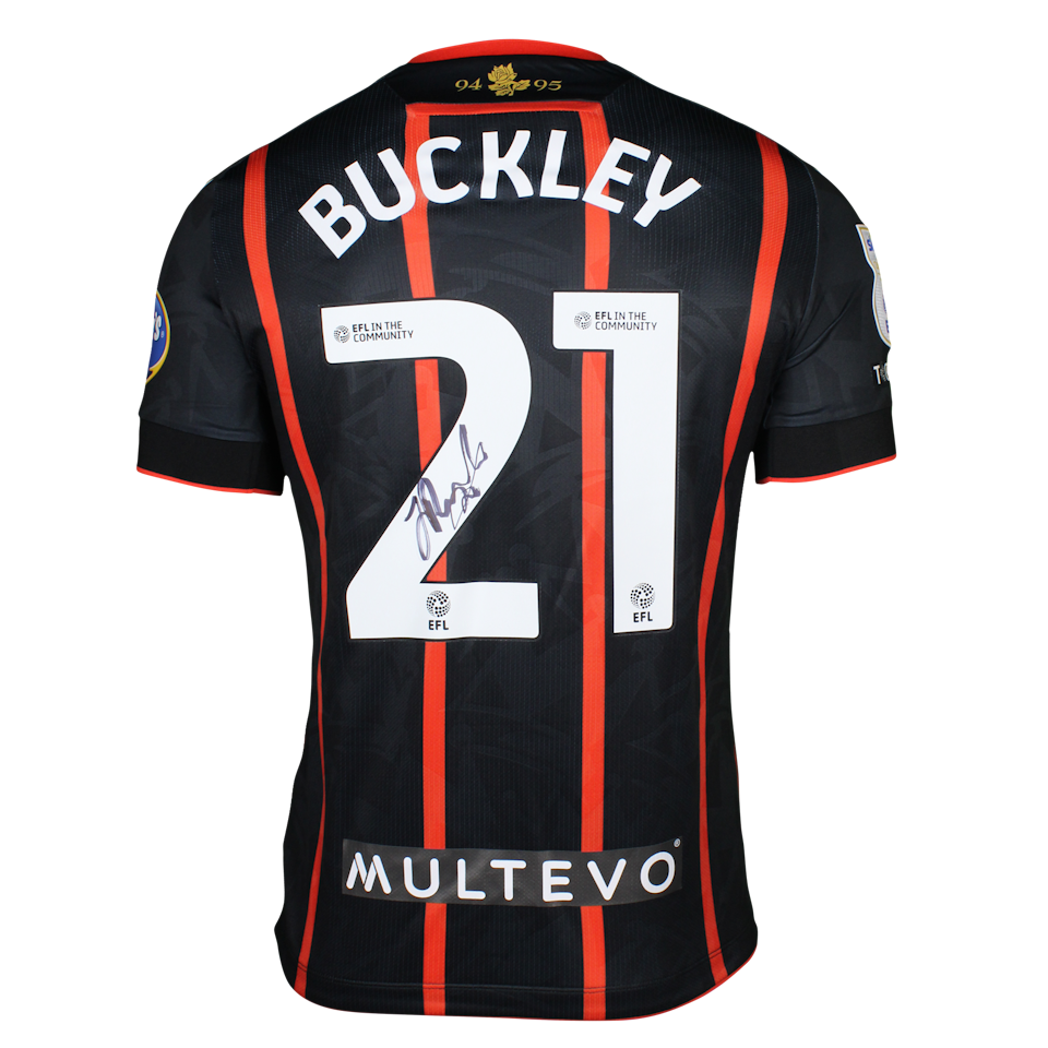 John Buckley Blackburn Rovers shirt