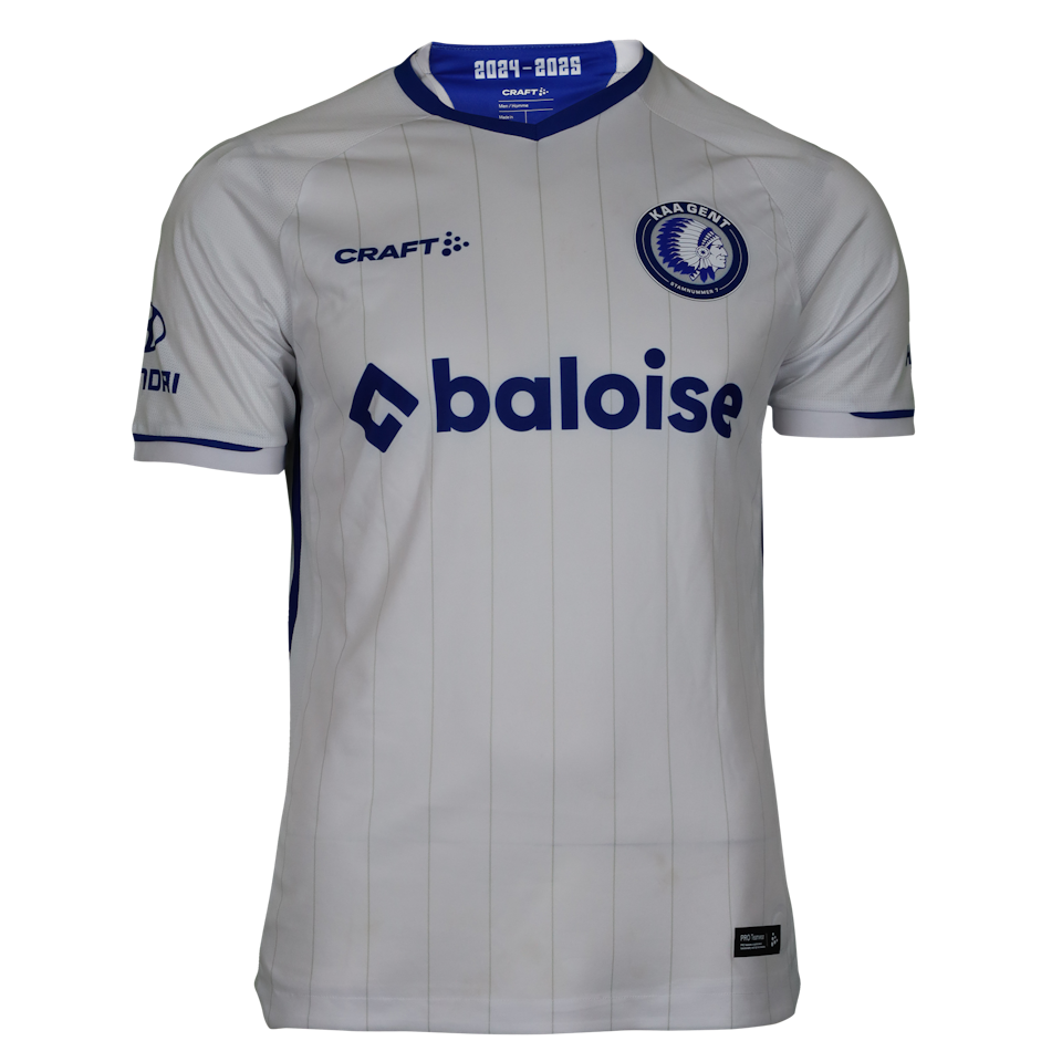 Tiago Araújo KAA Gent camisa.