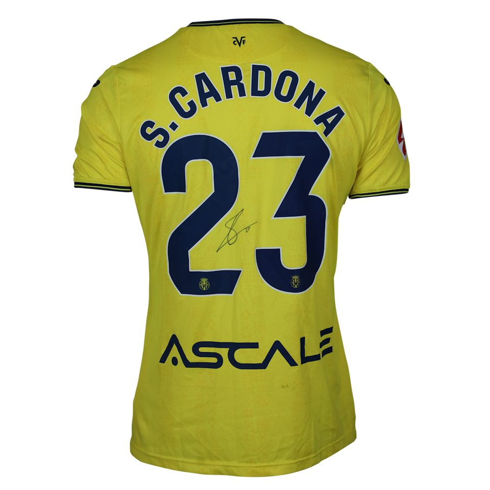 Sergi Cardona Bermúdez Villarreal CF shirt