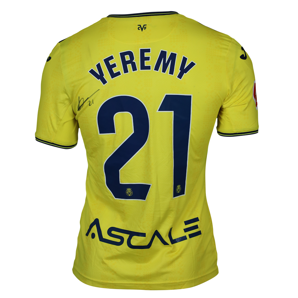 Villarreal CF-Trikot von Yeremy Pino