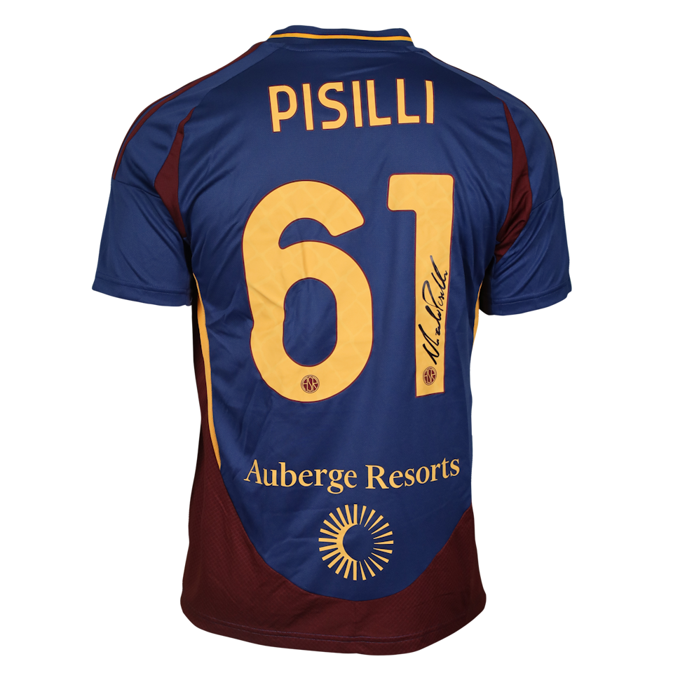 Niccolò Pisilli AS Roma shirt