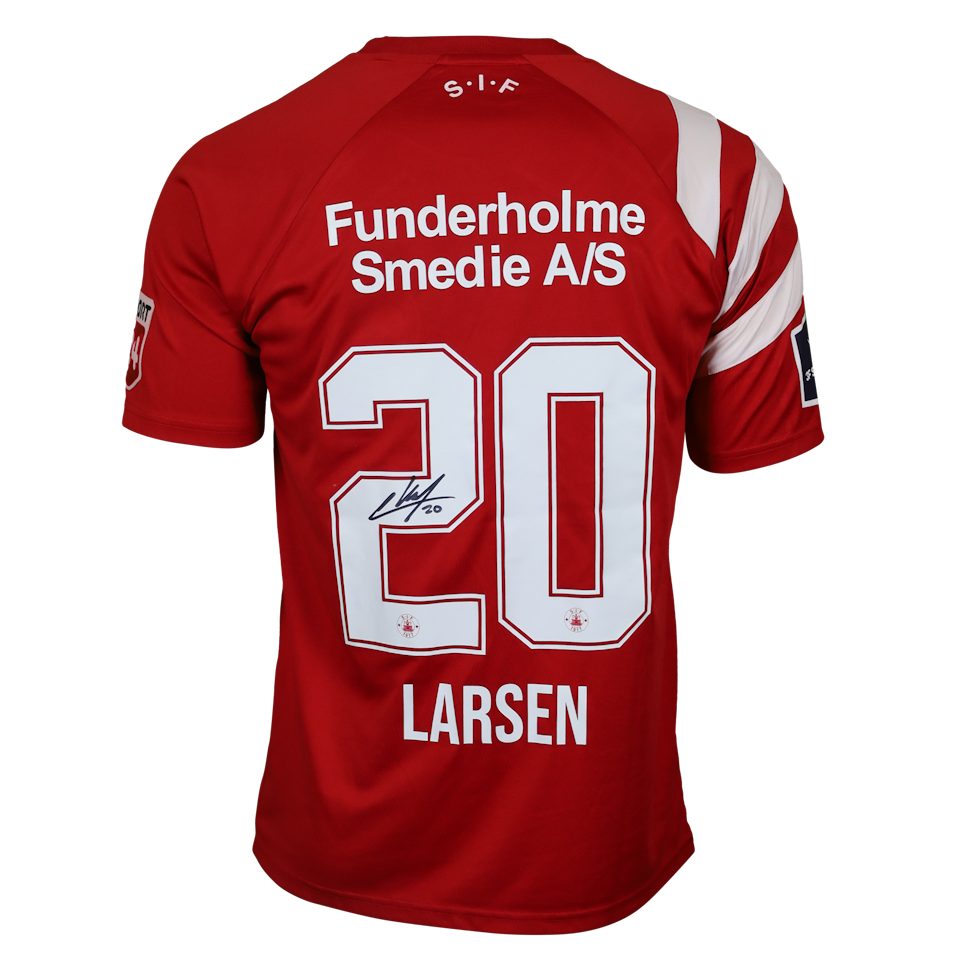 Mads Larsen Silkeborg IF shirt