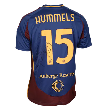 Mats Hummels AS Roma camisa.