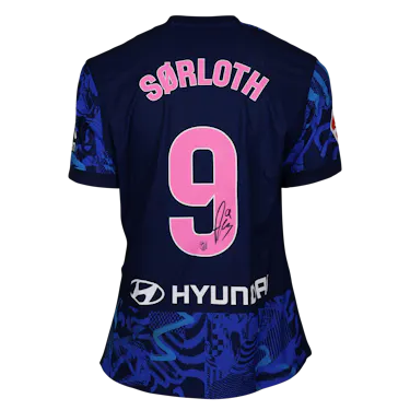 Atlético de Madrid-Trikot von Alexander Sørloth