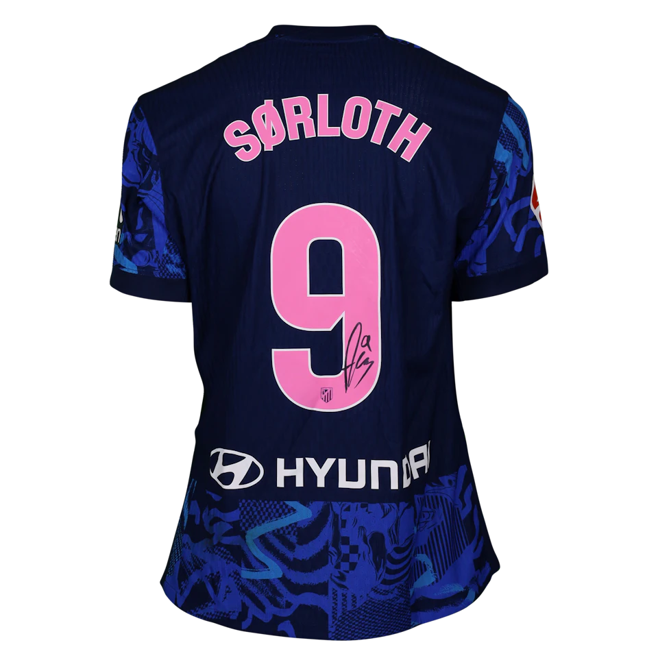 Atlético de Madrid-Trikot von Alexander Sørloth