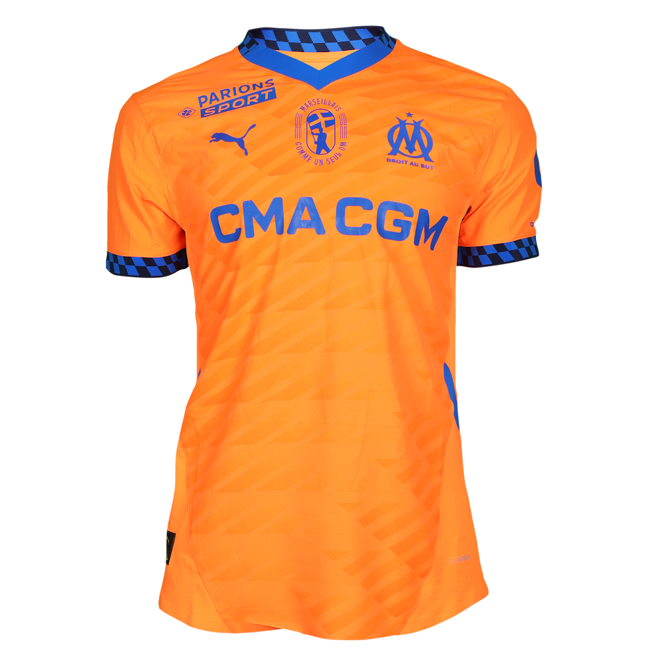 Neal Maupay Olympique de Marseille shirt