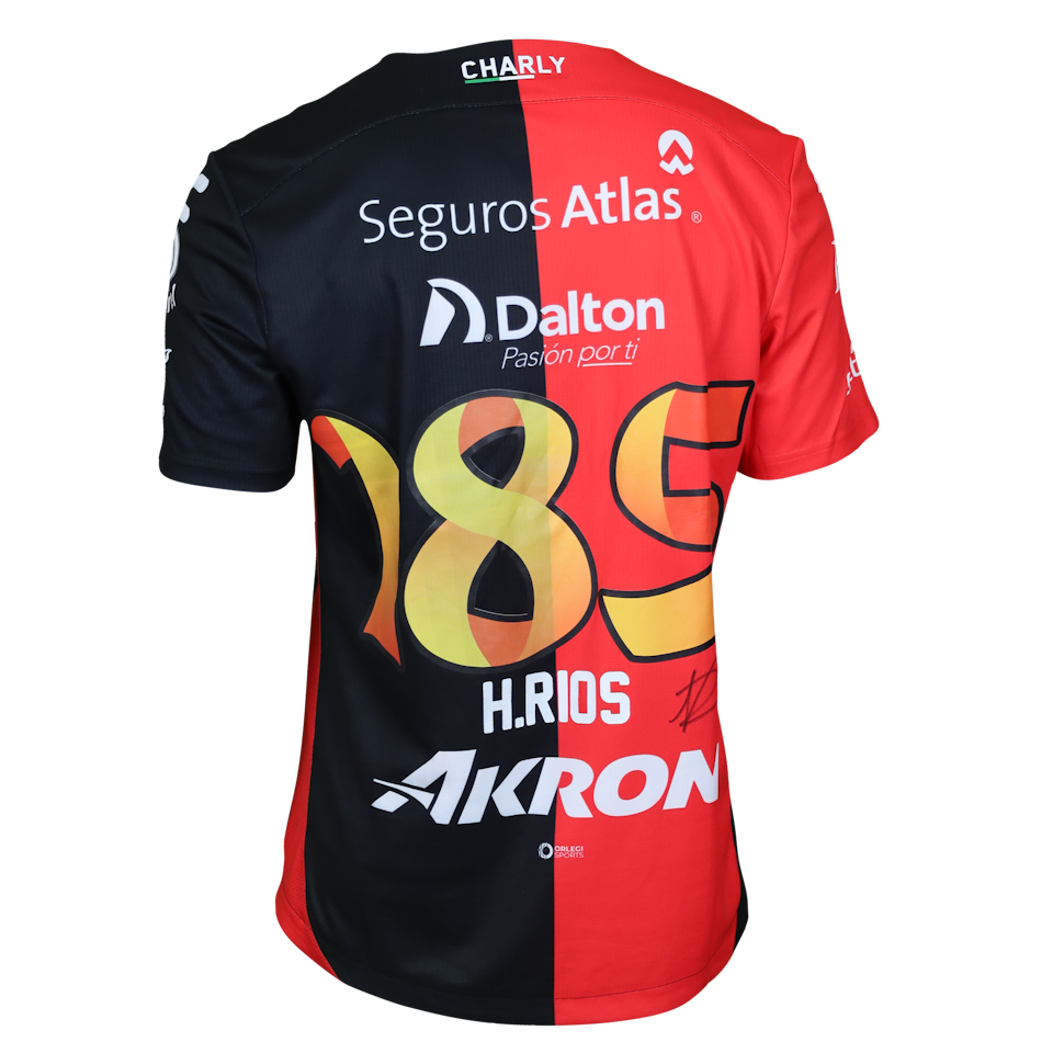 Víctor Hugo Ríos de Alba Atlas FC shirt
