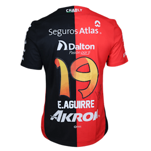 Camiseta Eduardo Daniel Aguirre Lara Atlas FC