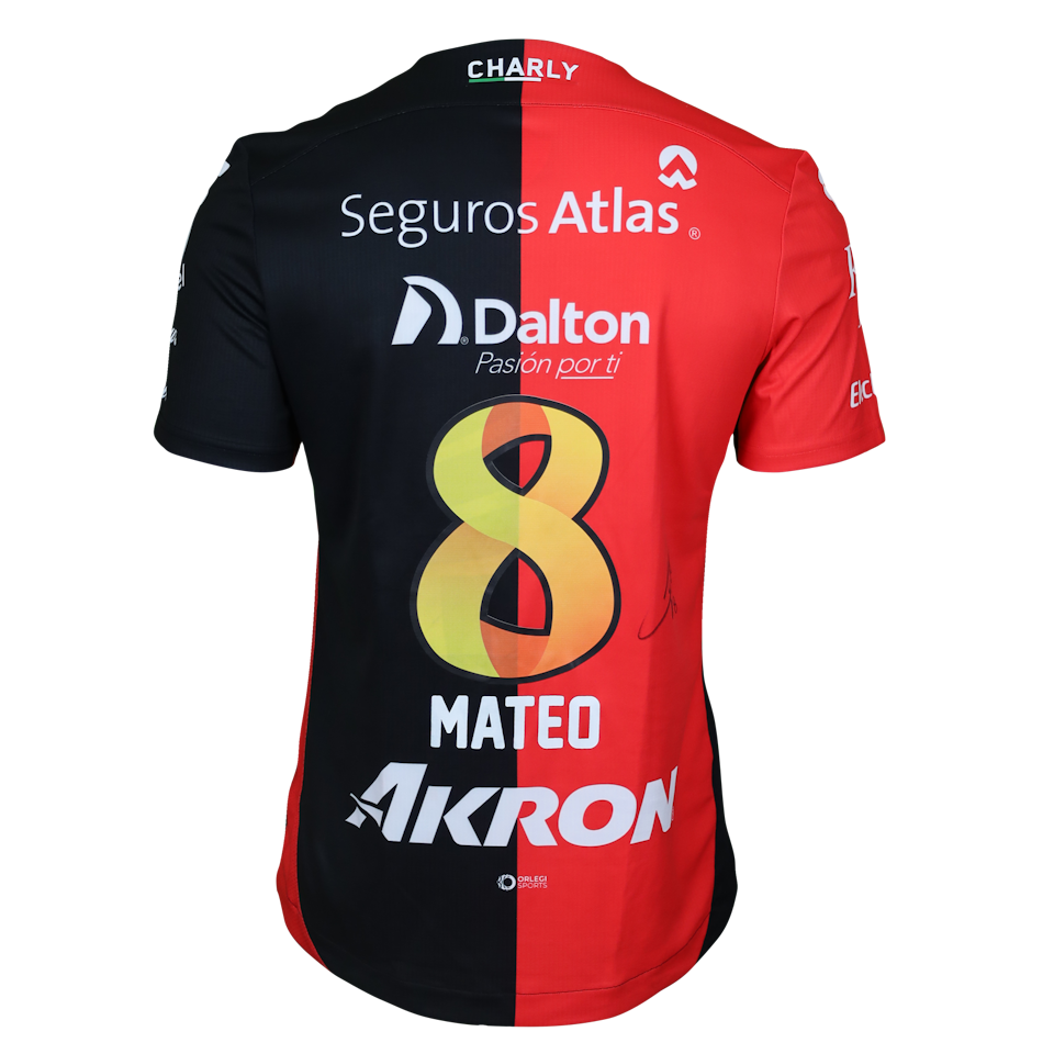 Mateo Ezequiel García Atlas FC shirt
