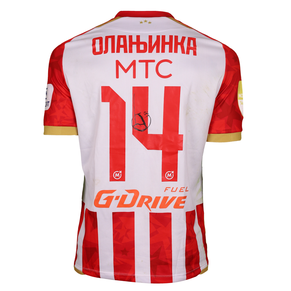 Peter Olayinka FK Crvena zvezda shirt