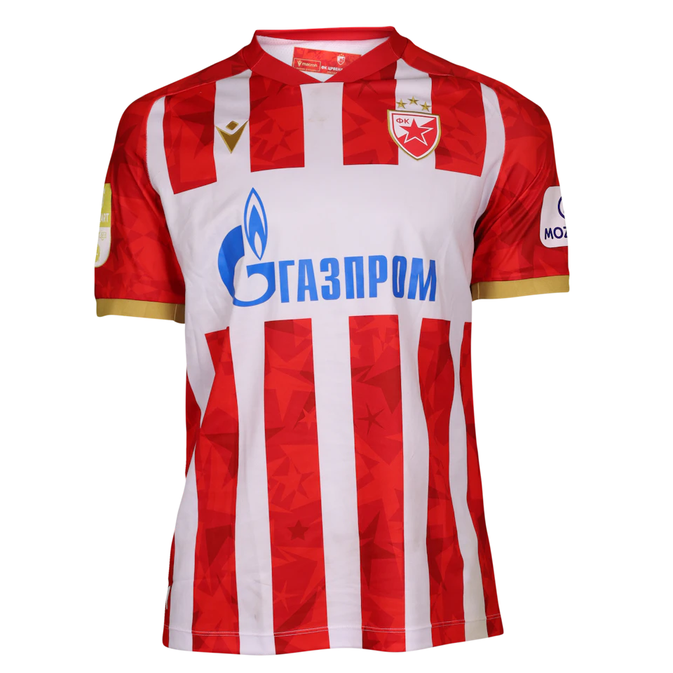来自FK Crvena zvezda的Pape Cherif Ndiaye球衣