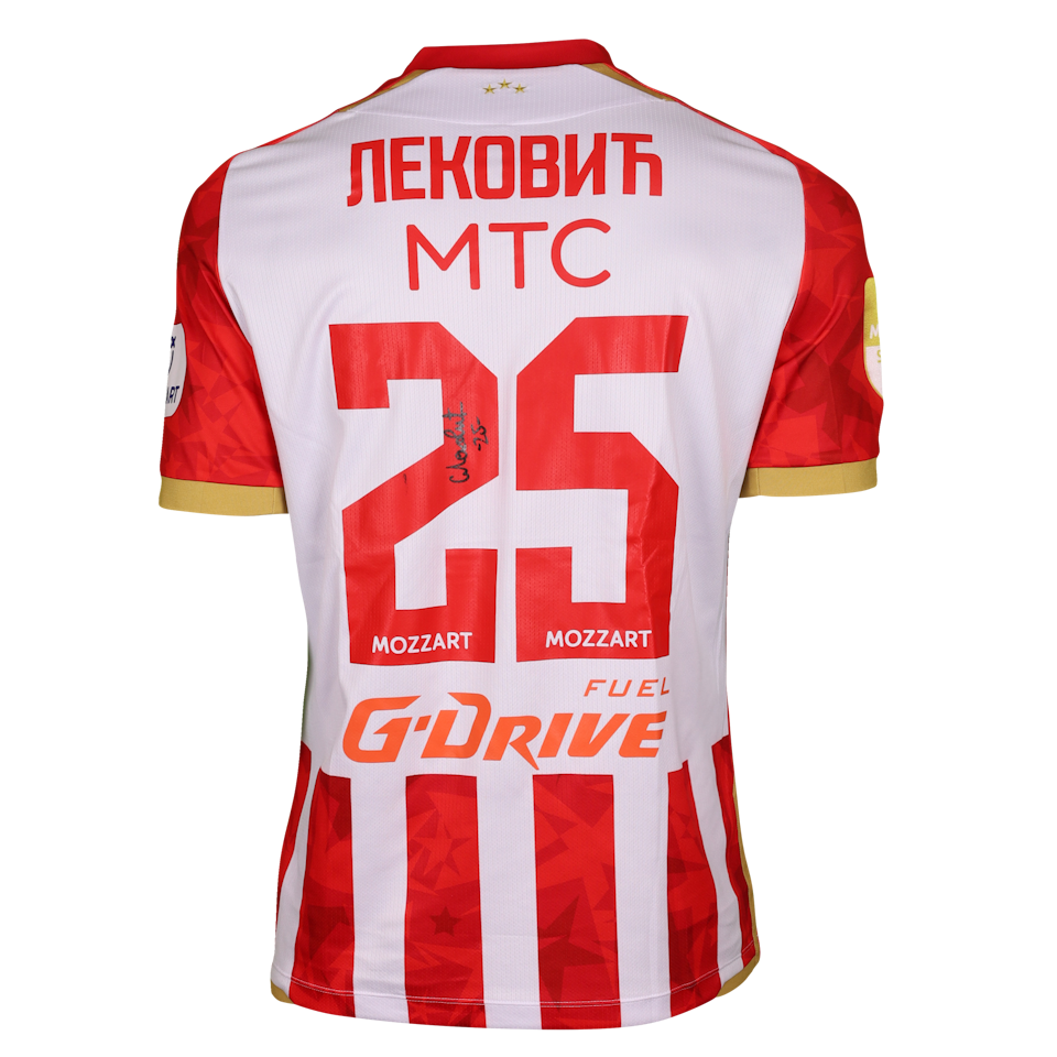 Stefan Leković FK Crvena zvezda jersey