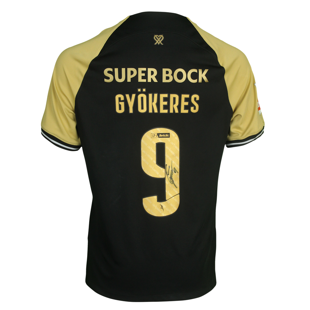 Viktor Gyökeres | Sporting CP | MatchWornShirt