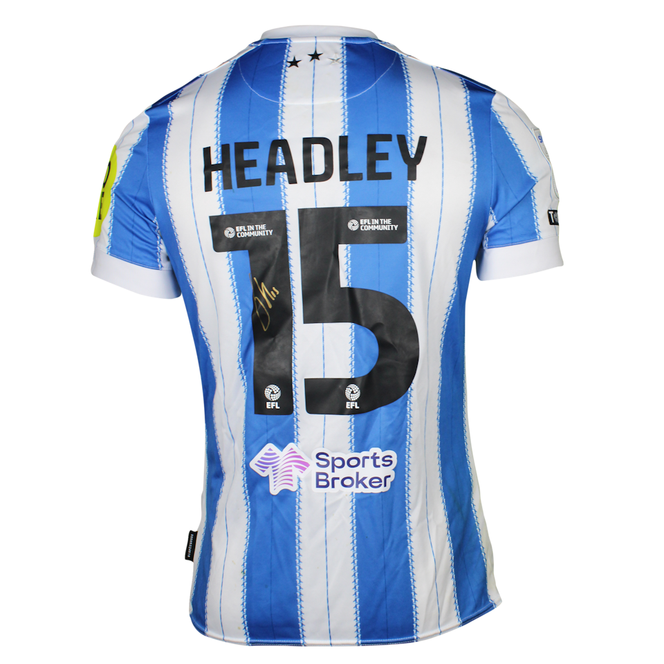 Jaheim Headley Huddersfield Town shirt