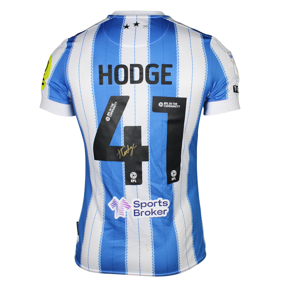 Joseph Hodge Huddersfield Town shirt