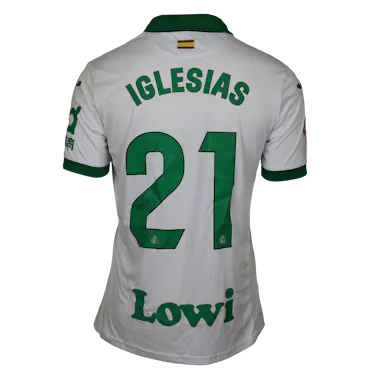 Juan Antonio Iglesias Sánchez Getafe CF camisa.