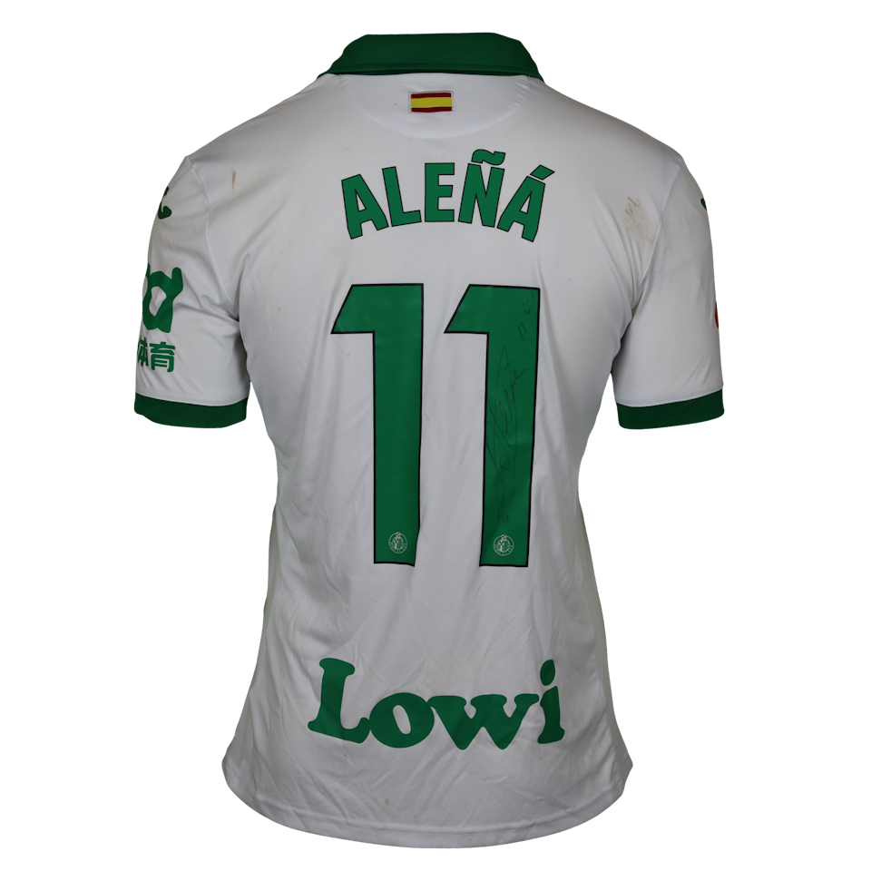 Carles Aleña Getafe CF shirt
