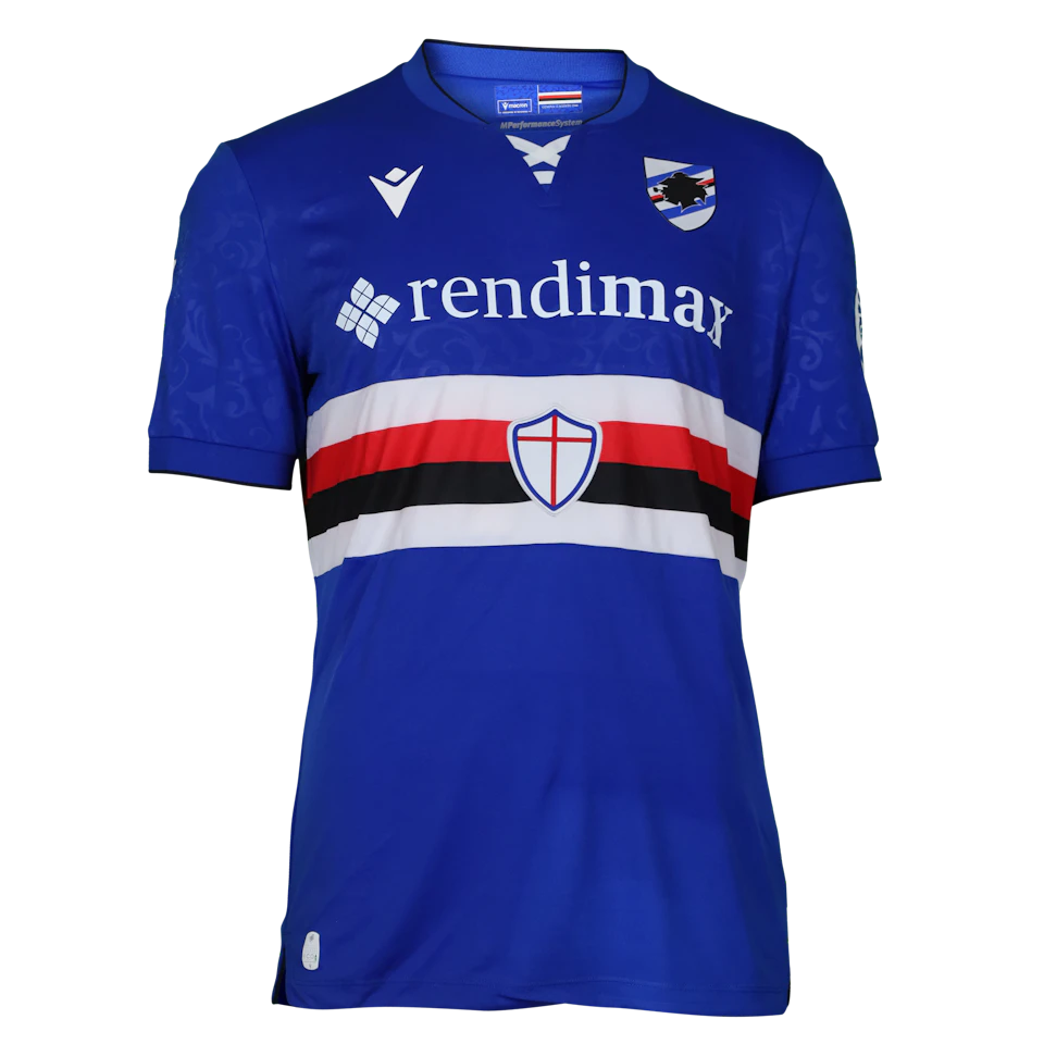 来自UC Sampdoria的Simone Romagnoli球衣