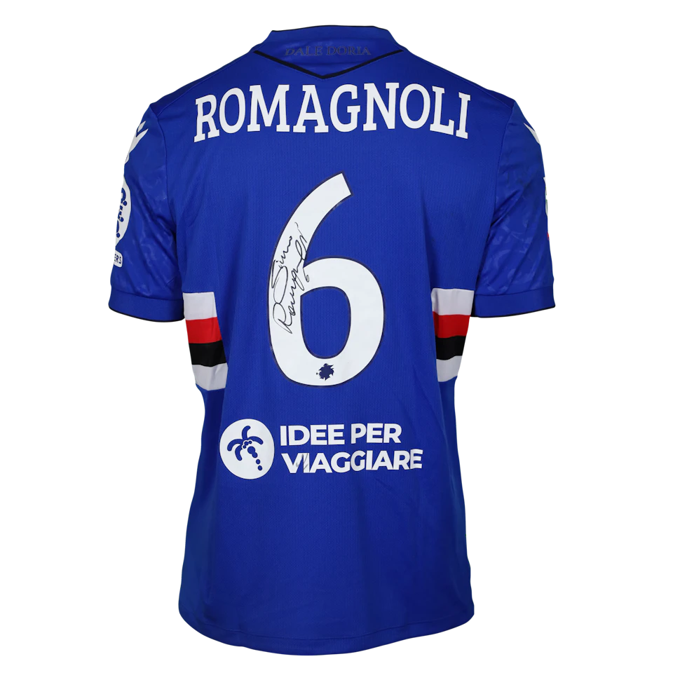 来自UC Sampdoria的Simone Romagnoli球衣