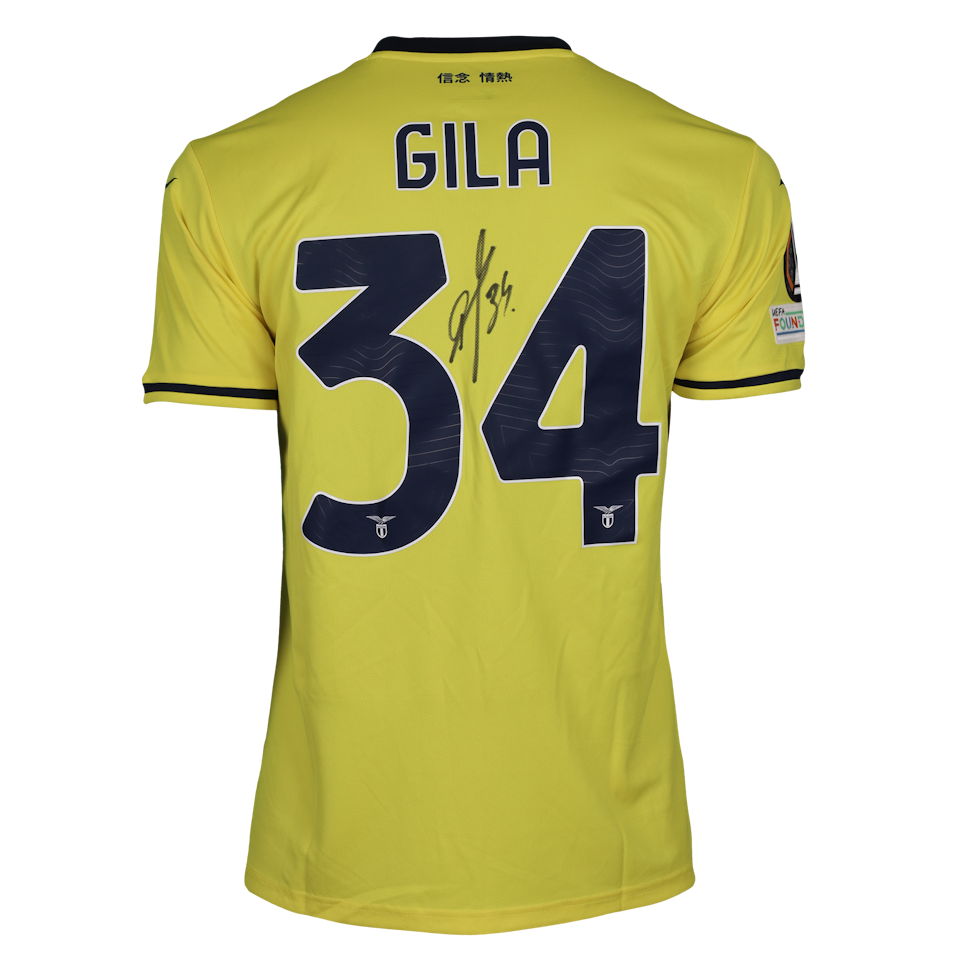 Mario Gila Fuentes Lazio shirt