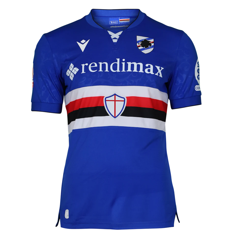 UC Sampdoria 팀의 Gennaro Tutino 셔츠