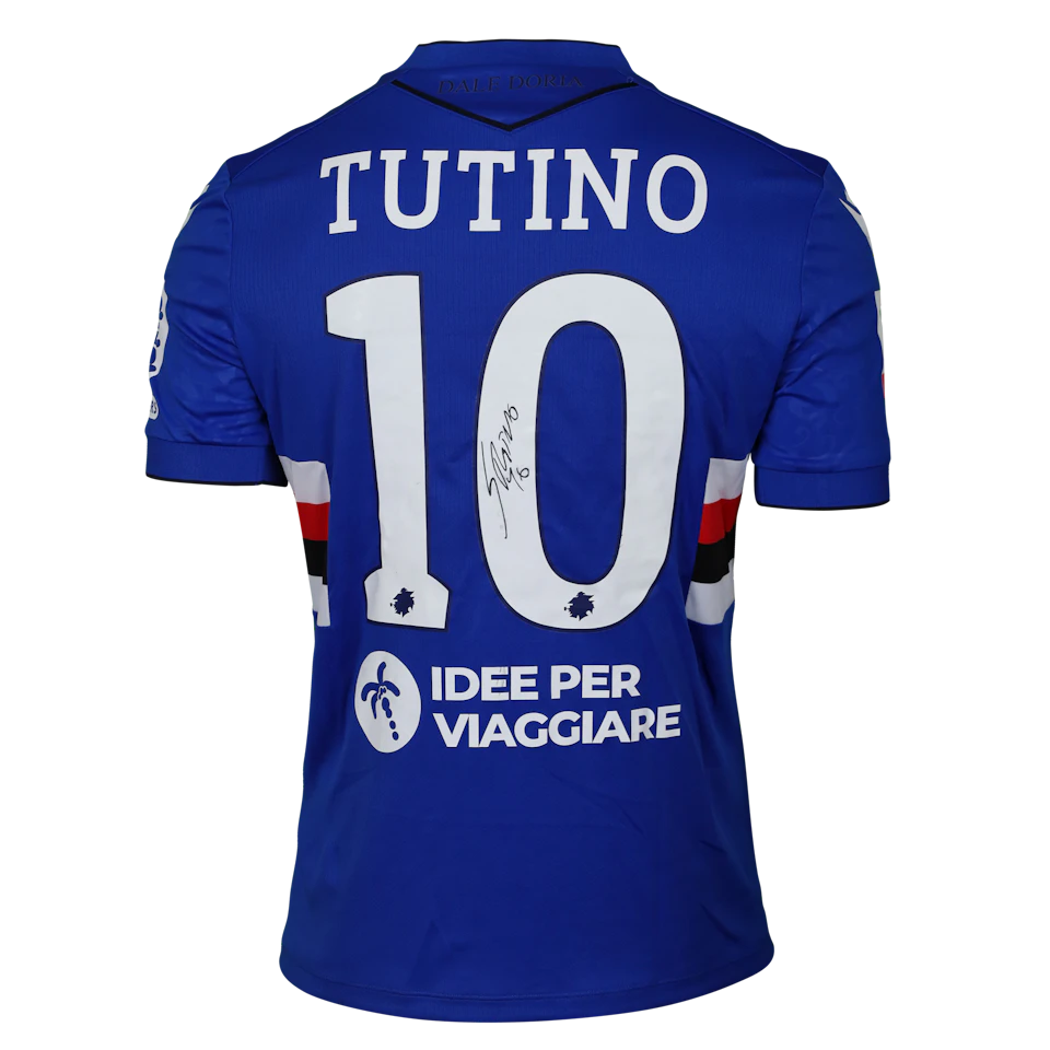 UC Sampdoria 팀의 Gennaro Tutino 셔츠